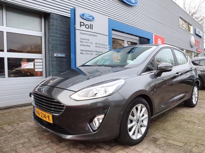 FORD FIESTA 100pk Automaat Titanium Panoramadak Navi Camera Parking pack Voorruitverwarming 5drs