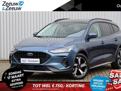 Ford Focus Wagon 1.0 EcoBoost Hybrid Active | Panoramadak | Adaptieve Cruise Control | Dodehoek detectie | SYNC4 | Winterpack | Achteruitrijcamera | Keyless Entry |