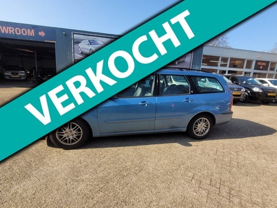 Ford Focus Wagon 1.8-16V Ghia - Airco - Elektrisch pakket - L.m velgen - Trekhaak - Apk t/m 30-11-2024