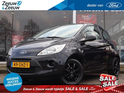 Ford Ka 1.2 Cool & Sound start/stop | Lichtmetalen velgen | Airconditioning | CD Speler | El. bed. Ramen | Centrale portiervergrendeling met afstandbediening