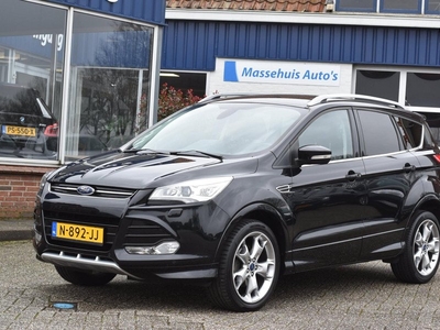 Ford Kuga 1.5 Titanium 104dkm Trekhaak 2000kg Xenon Navi Cruise PDC Camera 1e eig. 19