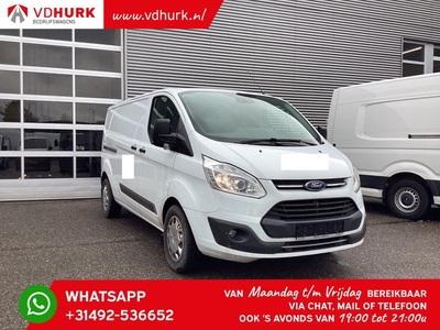 Ford Transit Custom 2.0 TDCI 170 pk Aut. Euro 6 L2 2x Schuifdeur/ Inrichting/ Omvormer/ Stoelverw./ PDC/ Trekhaak