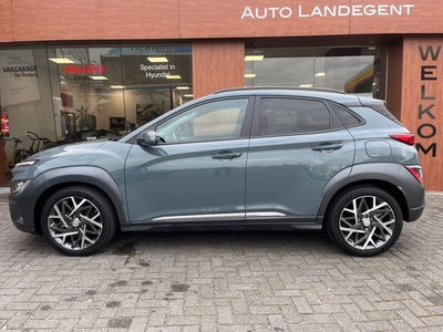 HYUNDAI KONA 1.6 GDI HEV Premium - HUD | Stoel-/Stuurverw. | Leder Bekl. | Afn. Trekhaak