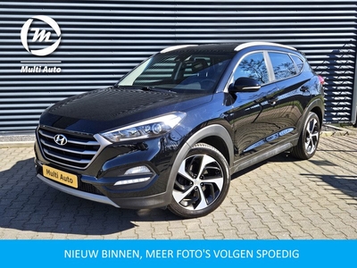 Hyundai Tucson 1.6 T-GDi Premium 4WD 177pk Automaat 56419 km | Lederen Bekleding | Camera | Navi | 19