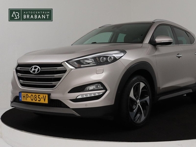 Hyundai Tucson 1.6 T-GDi Premium 4WD Automaat (TREKHAAK AFNEEMBAAR, STOEL-VERWARMING/KOELING, CAMERA, STUURVERWARMING, LEDER)