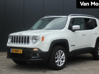 Jeep Renegade 1.4 MultiAir 170Pk 75th Anniversary AWD | Navigatie | Parkeersensoren Voor & Achter | Camera | Automatisch Inparkeren | Panoramadak | Stoelverwarming & Stuurverwarming | Climate Control | Trekhaak |