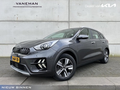 Kia Niro 1.6 GDi Hybrid DynamicLine Automaat | Camera | Navi | H-Leder | 16” Velgen | Clima | Apple CarPlay/Android Auto | PDC | Cruise | LED |