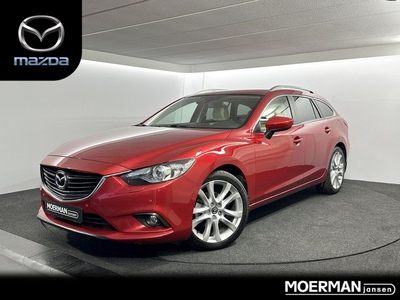 Mazda 6 Sportbreak 2.0 HP GT-M / 1 eig / Station / Leder / Navigatie / Voll. historie