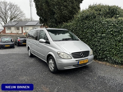 Mercedes-Benz Viano 2.2 CDI DC Trend Lang Automaat | Navi | Airco | LMV | Dubbele Cabine | PDC | Elekt. Ramen | Marge | APK tot 17-11-2024!