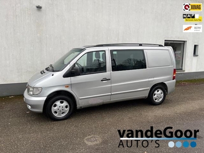 Mercedes-Benz Vito 112 CDI, '03, 219000 km, aangepast voor invaliden-vervoer, apk verlopen !