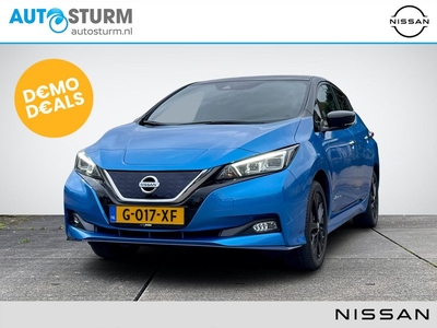 Nissan LEAF e+ Tekna 62 kWh | Navigatie | 360° Camera | Apple Carplay/Android Auto | BOSE Audio | Adapt. Cruise Control | Stuur- + Stoelverwarming | Leder/Alcantara | Rijklaarprijs!