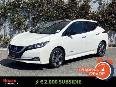 Nissan Leaf Tekna 40 kWh - €2.000 milieusubsidie