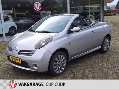 Nissan Micra 1.6 Tekna Plus Cabrio - Leer - Stoelverwarming - Climatronic - Dealer onderhouden - Nieuwe APK