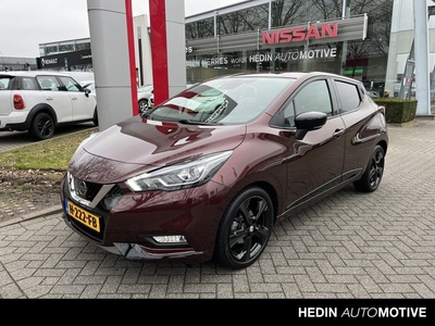 Nissan Micra IG-T 100 N-STYLE 1e Eig., Nav., Leer, Stoelverwarming, Achteruitrijcamera, Cruise, Climate Ctrl, Keyless entry, Parkeersensoren