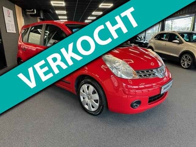 Nissan Note 1.4 Visia | Airco | Trekhaak | IsoFix | Bumpers In Kleur | Radio/CD | Hoofdsteunen Achterzijde