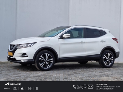 NISSAN QASHQAI 1.3 DIG-T 140 Design Edition / 1300kg Trekgewicht / Panoramadak / Navigatie / Android Auto/Apple Carplay / 360 Camera