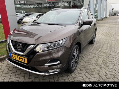 Nissan QASHQAI 1.3 DIG-T 140 N-CONNECTA Nav, 4 Camera's, Trekhaak, PDC V/A, Panoramadak, Keyless Entry, Cruise, Climate ctrl