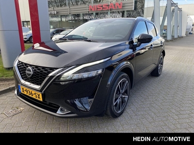 Nissan QASHQAI 1.3 MHEV 158 TEKNA XTRONIC AUT. Panoramadak, Nav., 4 Camera's, Head-up, El. achterklep, Draadloos Apple Carplay + lader