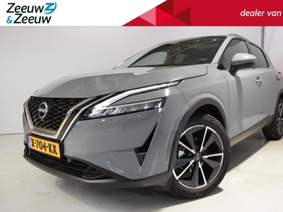 NISSAN QASHQAI 1.3 MHEV Xtronic Tekna nieuwe auto! | 2023 kenteken | op = op | AUTOMAAT | HUD | DRAADLOOS TEL. LADEN | PANODAK | CRUISE | CLIMATE |