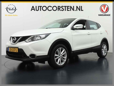 Nissan QASHQAI T 116PK AUT. PDC Ecc LM-velgen LED-A+Voor Stoelverwarming Licht+Regens-Sensor Volledig Dealer Onderhouden 1.2 N-Vision Automaat