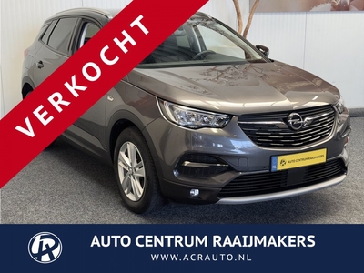 Opel Grandland X 1.2 Turbo Elegance 8 op Voorraad LEDER NAVIGATIE APPLE CARPLAY/ANDROID KEYLESS GO STOELKOELING EN VERWARMING ACHTERUITRIJCAMERA ZEER MOOI !! LOCATIE 3010