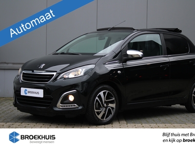 PEUGEOT 108 Allure Top 1.0 e-VTi 72pk | CAMERA | LED DAGRIJVERLICHTING | NAVI | LMV | SCHUIFDAK | DEALER ONDERHOUDEN |