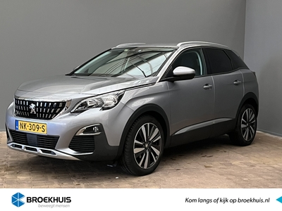 PEUGEOT 3008 1.2 130PK Allure | Elek.Klep | Camera | Keyless | 19'' Lichtmetaal | Navigatie | Leder\Stof | Getint glas | Bluetooth | Carplay | Clima | Cruise | Touchscreen |