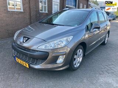 Peugeot 308 SW 1.6 THP XT Bj 2009, APK TOT 01-2025. Panoramadak,Clima, Cruise, Inruil mogelijk