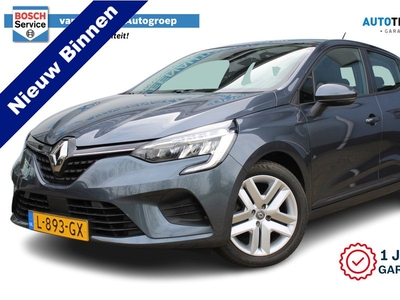 Renault Clio 1.0 TCe Zen | Incl. 1 jaar Garantie | 1e eigenaar | Dealer onderhouden | Cruise | Airco | Navigatie | Verkeersbord herkenning | LED koplampen | Parkeersensoren achter | DAB | Isofix | Origineel NL auto | NAP |