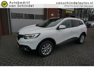 Renault Kadjar 1.2 TCE INTENS LUXE PANORAMADAK CAMERA LED NAVI TREKHAAK 1/2 LEDER VOORRUITVERWARMING CLIMA CRUISE BLUETOOTH PDC V+A ENZ...