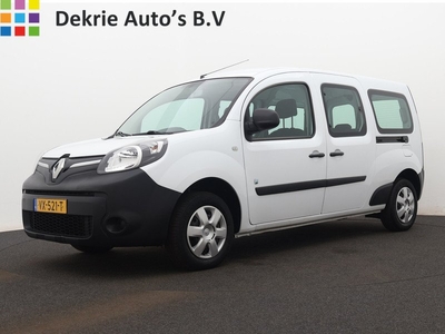 Renault Kangoo Express 5 Persoons Z.E. Maxi (incl. Accu) Automaat 2 x Schuifdeur / Airco / Cruise-ctr. / Trekhaak / park distance