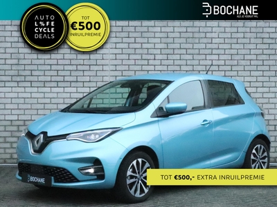 RENAULT ZOE R135 Intens 52 kWh (Huuraccu) | Navigatie | Achteruitrijcamera | Stoelverwarming | LMV | Stuurwielverwarming |