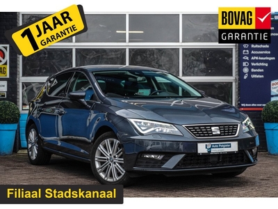 SEAT Leon 1.5 TSI 150PK XCELLENCE BUSINESS INTENSE | Apple carplay | Adaptive cruise controll | Led koplampen | Navigatie | Lichtmetalen velgen | 12 maand BOVAG garantie