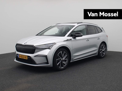 Skoda Enyaq iV 80X Sportline 265PK | Panoramadak | Navigatie | Voorstoelen verwarmd | elektrische verstelbare bestuurdersstoel |