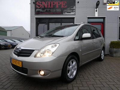 Toyota Corolla Verso 1.8 VVT-i Linea Sol -AUTOMAAT-CLIMA-TREKHAAK-ELEK. RAMEN VOOR-ISOFIX-NETTE AUTO!-APK 01-03-2025!