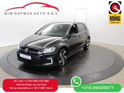 Volkswagen GOLF GTE - GTI Hybrid 204PK Camera dodehoek detectie Stoel verw App Con