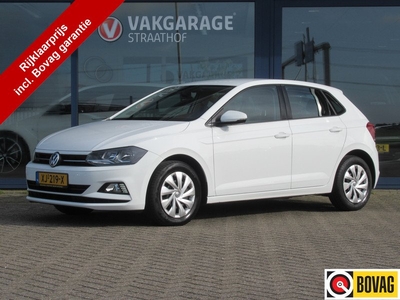 Volkswagen Polo 1.0 Comfortline 5-Drs, Carplay + Android Auto / Navigatie / Cruise control + Limiter / Airco