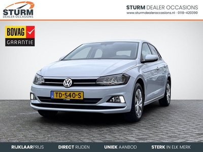 Volkswagen Polo 1.0 TSI Comfortline | Adapt. Cruise Control | Aircondioning | Bluetoot Tel. | Elek. Ramen + Speigels | Rijklaarprijs!