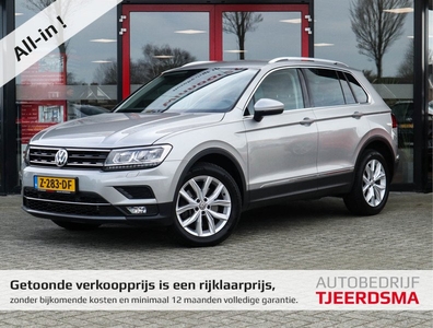 Volkswagen Tiguan 2.0 TSI 4Motion Highline Navi/Virtual/Adapt.Cruise/Clima/Stoelverw/Elek.Trekhaak/4X4/Camera