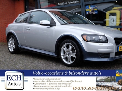 Volvo C30 VERKOCHT -- 2.0 145 pk Summum, Bodykit, Leer, Xenon, Stoelverwarming