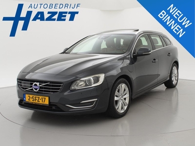 Volvo V60 2.4 D6 AWD PLUG-IN HYBRID SUMMUM *1e EIG.!* + ADAPTIVE CRUISE / PREMIUM SOUND / SCHUIFDAK