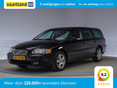 Volvo V70 2.4 Edition [ Cruise Climate Half Leer ]