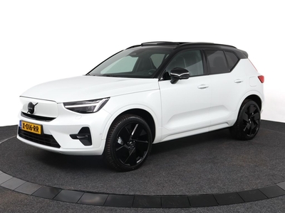 VOLVO XC40 Recharge Twin Ultimate 82 kWh | Demo deal | Visual Park Assist (incl. 360˚ view) | Adaptieve cruise control incl. BLIS | Pixel LED koplampen met adaptieve bochtverlichting | Panoramisch schuif-/kanteldak | Stoel & stuurw | Warmtepomp | Elektrisch vers...