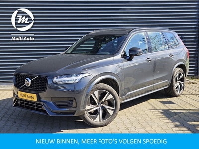 Volvo XC90 T8 Recharge AWD R-Design Plug In Hybrid PHEV | Panodak | 392 PK | Sportstoelen Memory | 360 Camera | Adaptive Cruise | Apple Carplay | Pilotassist | Stuurverwarming |