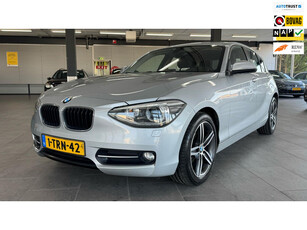 BMW 1-serie 116d Executive 5-deurs Clima lm-velgen elect-pakket xenon parkeersensoren navigatie start stop sport stoelen