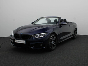 BMW 4 Serie Cabrio 430i High Executive | M Sportpakket | Audio Media Pack | Parking Pack | Safety Pack | Achteruitrijcamera | Lane Change Warning | Driving Assistant | Head-Up Display | Harman Kardon | 19''