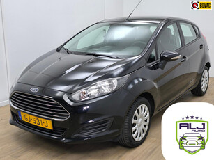 Ford Fiesta Occasion 1.0 Style met airco en bluetooth audio | Tweedehands Ford Fiesta zwart in 5 deurs | Navi | Elektrische ramen