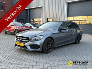 Mercedes C-klasse Estate 250 AMG Panodak Navi Camera Leer HUD LED Trekhaak