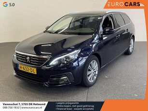 Peugeot 308 SW 1.2 PureTech 130 pk Aut. Blue Lease Premium Airco|ECC Navi PDC VA + Camera Full LED Panoramadak Trekhaak Comfortstoel+Massage Distributieriem vervangen bij 93891 km!