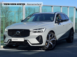 Volvo XC60 2.0 T8 Plug-in hybrid AWD Ultimate Dark Automaat, Luchtvering, Panoramadak, 21 inch R-design wielen, Trekhaak semi elektrisch inklapbaar, Stoelverwarming, Stuurverwarming, 360 graden parkeercamera